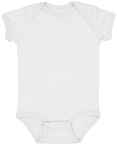 Custom Template - White 4424 Infant Fine Jersey Bodysuit