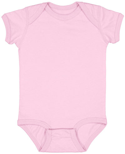 Custom Template - Pink 4424 Infant Fine Jersey Bodysuit