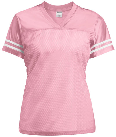 Custom Template - Light Pink/White LST307 Sport-Tek Ladies' Replica Jersey