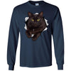 Black Cat Long Sleeve Ultra Cotton T-Shirt