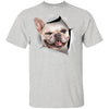 Winking Frenchie Youth Cotton T-Shirt