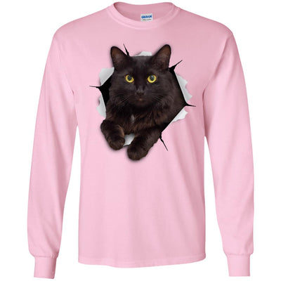 Black Cat Long Sleeve Ultra Cotton T-Shirt