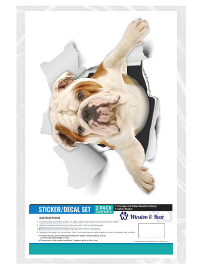 English Bulldog Decals