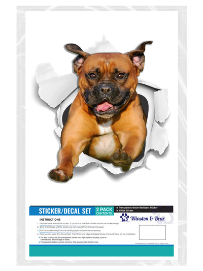 Super Staffie Decals