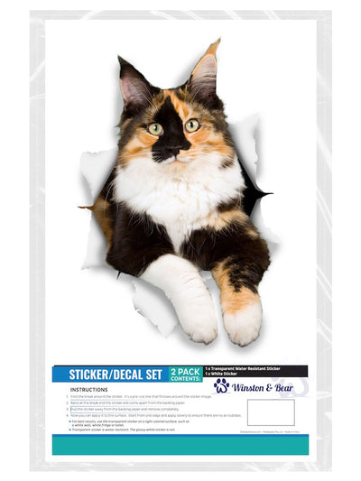 Calico Cat Decals