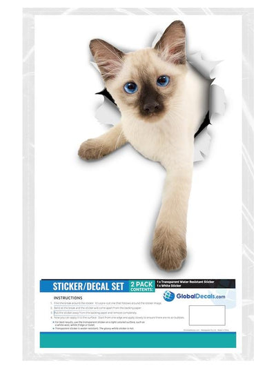 Siamese Kitten Decals