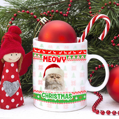 Custom Your Pet Christmas White Mug