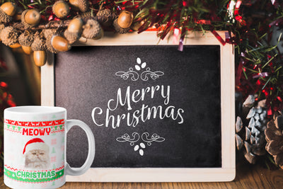 Custom Your Pet Christmas White Mug