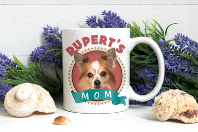 Custom Your Pet White Mug - Mom/Dad/Best Friend