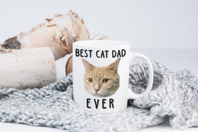 Custom Your Pet White Mug - Best Cat/Dog Mom/Dad Ever