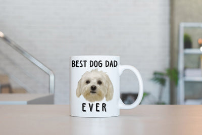 Custom Your Pet White Mug - Best Cat/Dog Mom/Dad Ever