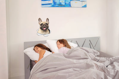 Loveable French Bulldog Decals