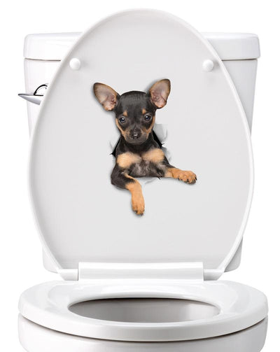 Toy Terrier Puppy Decals