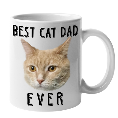Custom Your Pet White Mug - Best Cat/Dog Mom/Dad Ever