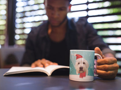 Custom Your Pet Christmas White Mug
