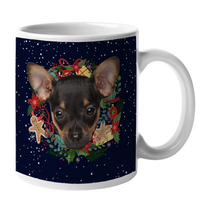 Custom Your Pet Christmas White Mug