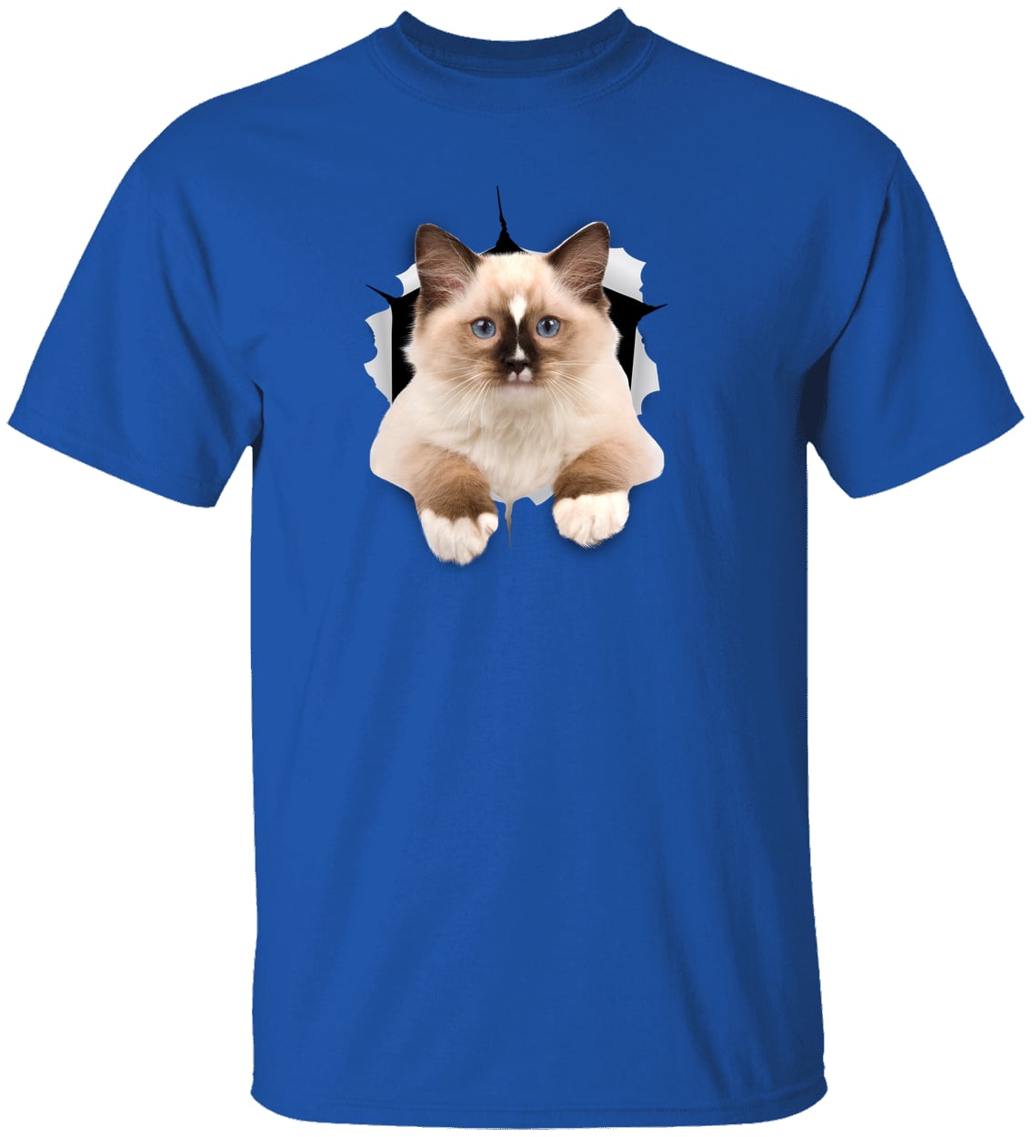 Ragdoll Cutie - Royal G500 Gildan 5.3 oz. T-Shirt
