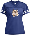 Ragdoll Cutie - True Royal/White LST307 Sport-Tek Ladies' Replica Jersey