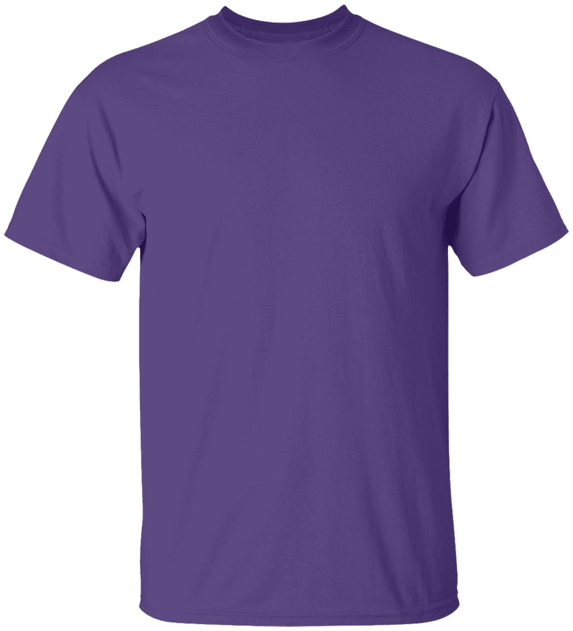 Custom Template - Purple G500 Gildan 5.3 oz. T-Shirt