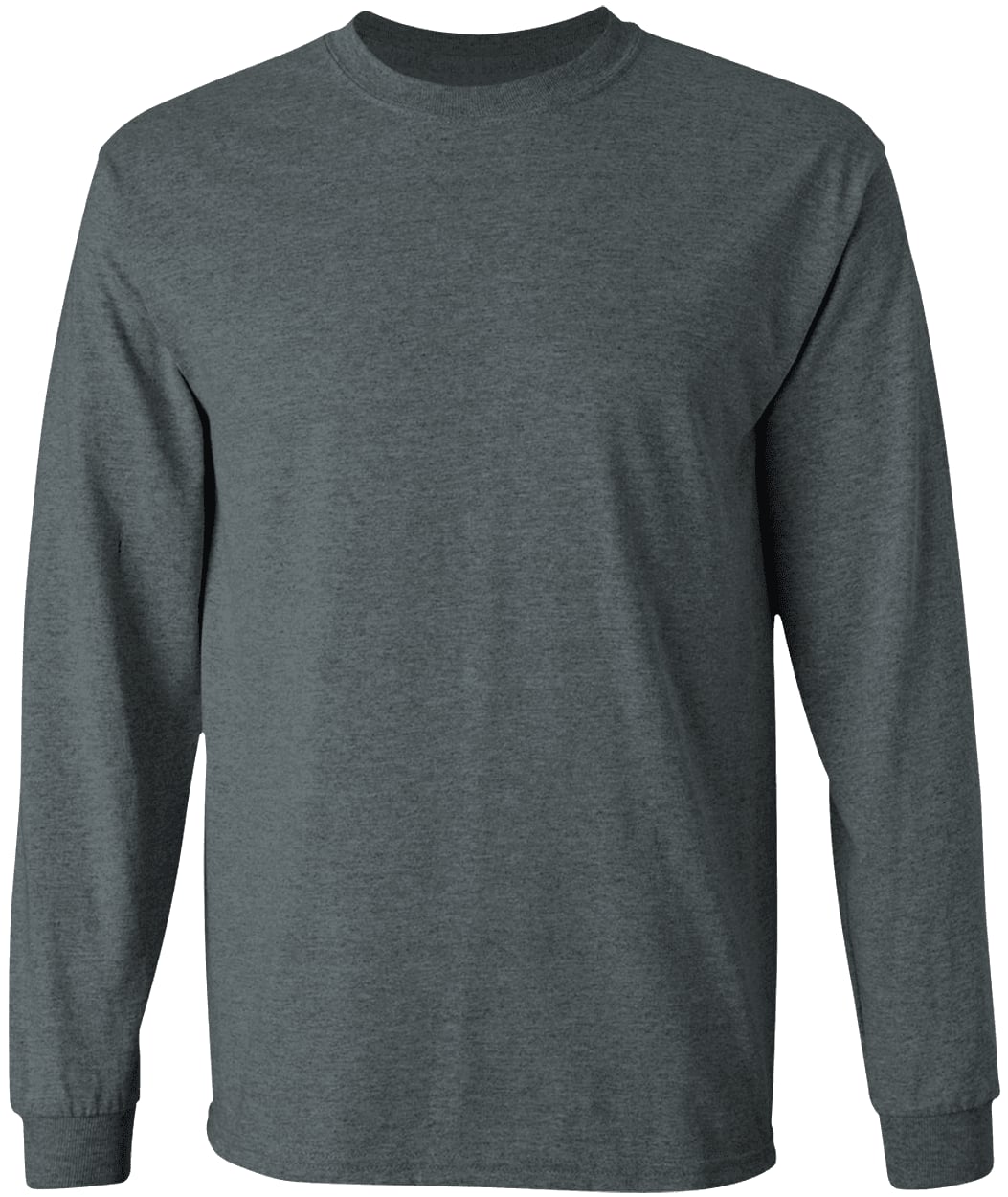 Custom Template - Dark Heather G540 LS T-Shirt 5.3 oz.
