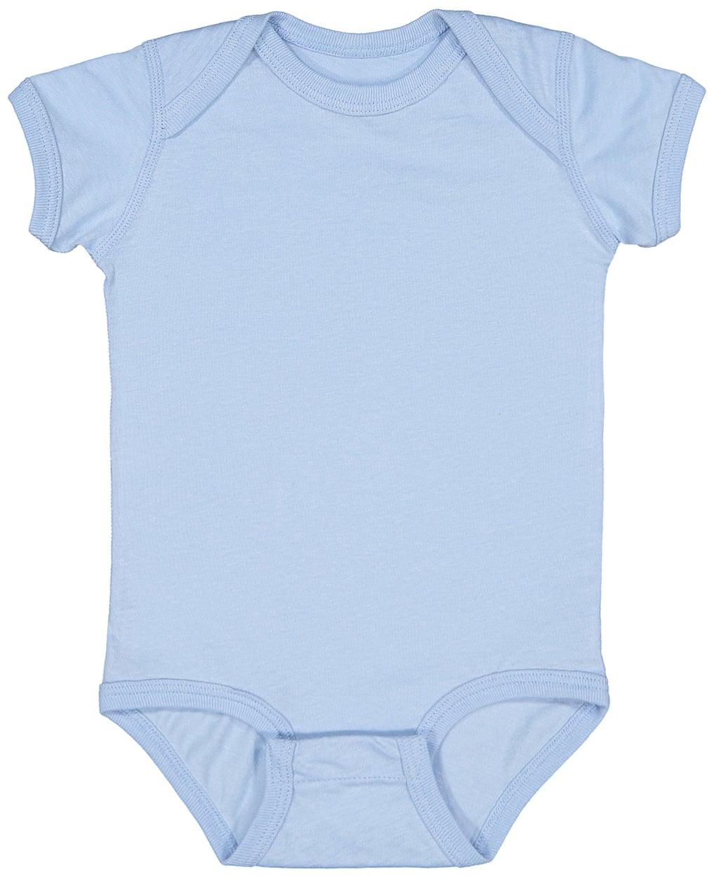 Custom Template - Light Blue 4424 Infant Fine Jersey Bodysuit