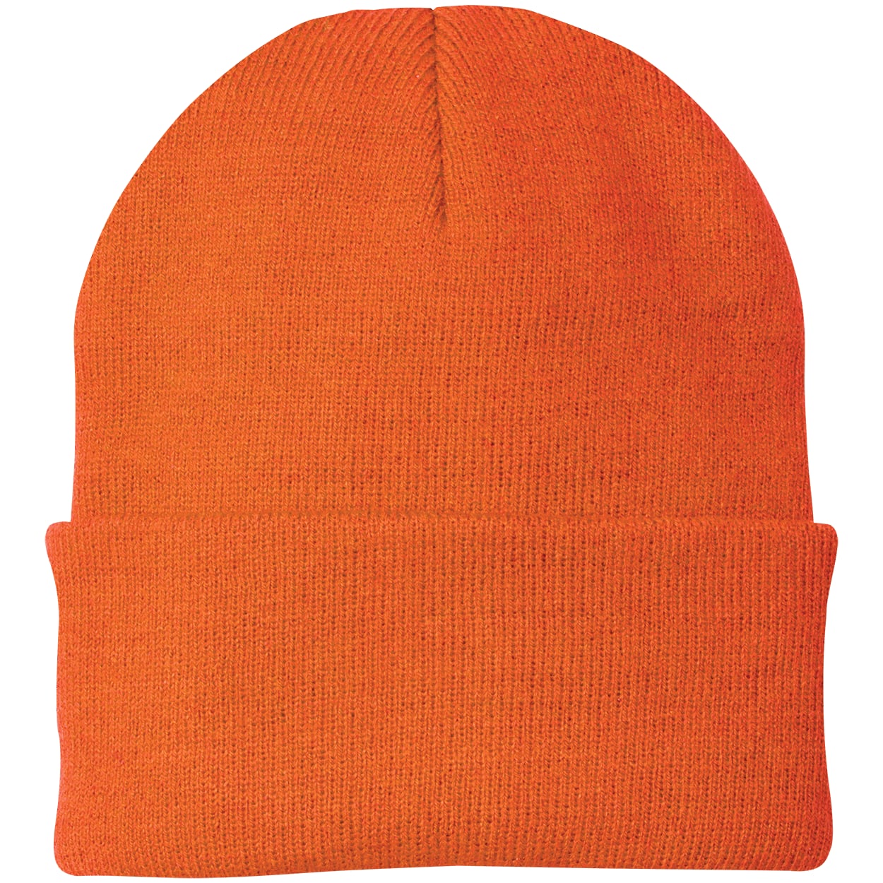 Custom Template - Neon Orange CP90 Port & Company Knit Beanie