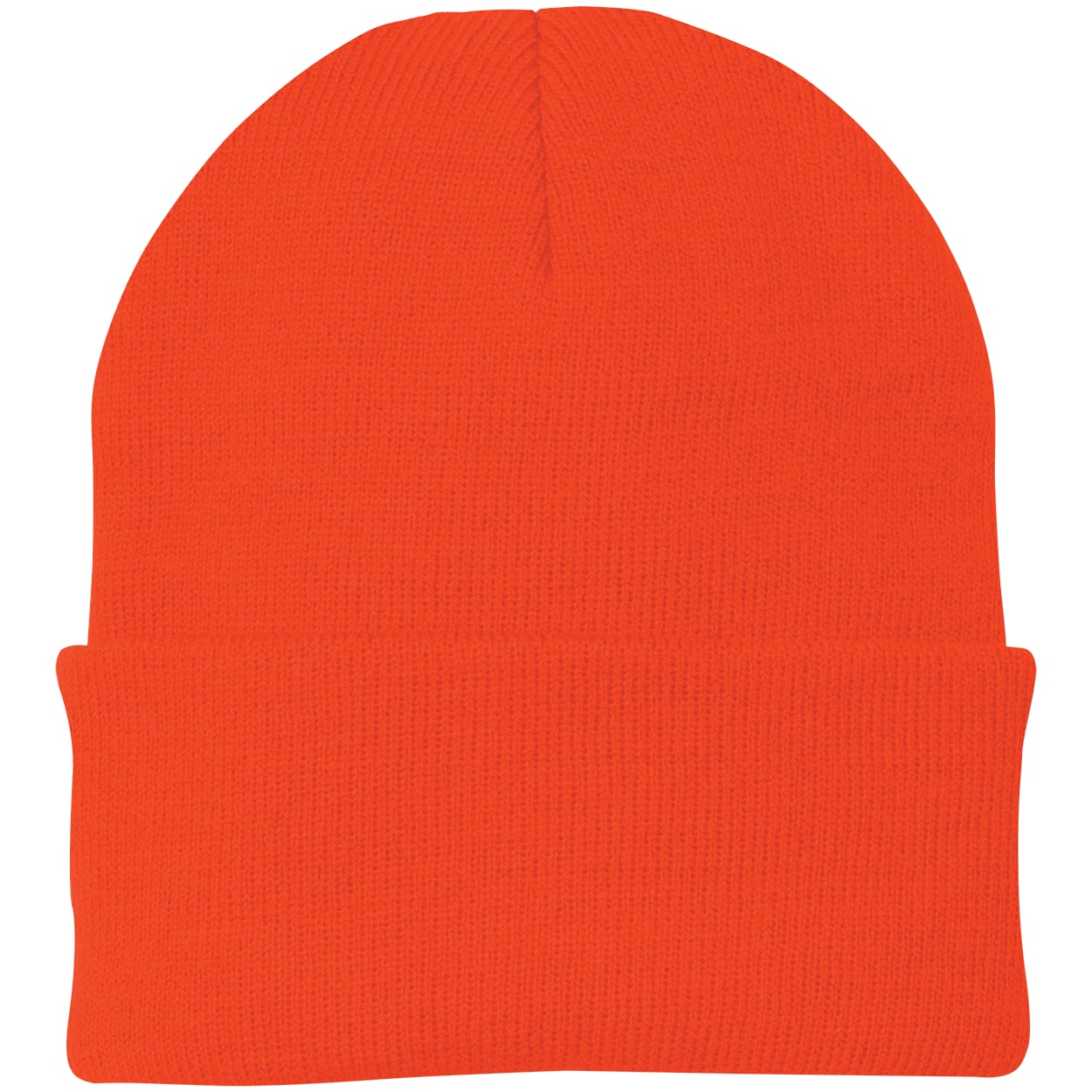 Custom Template - Athletic Orange CP90 Port & Company Knit Beanie
