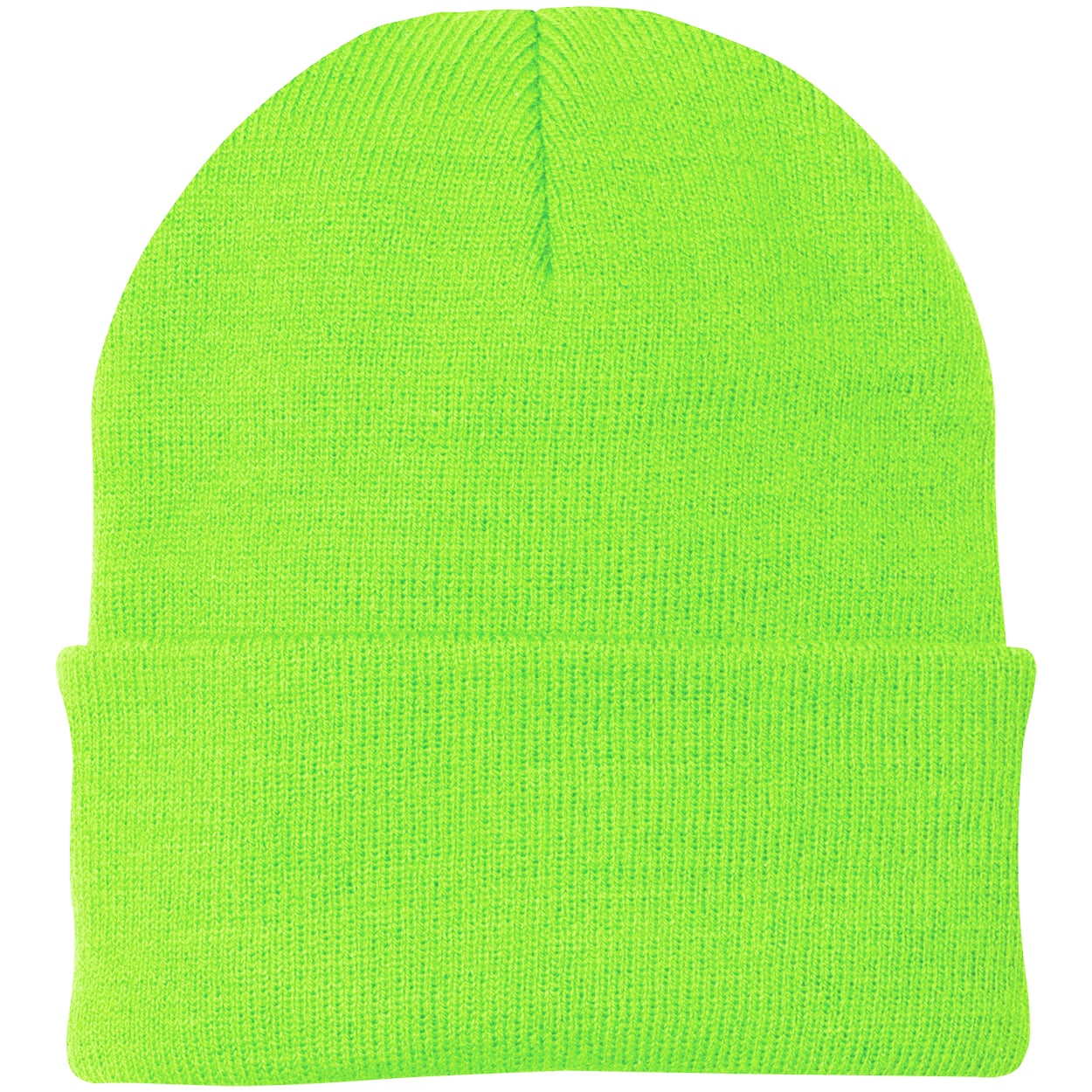 Custom Template - Neon Green CP90 Port & Company Knit Beanie