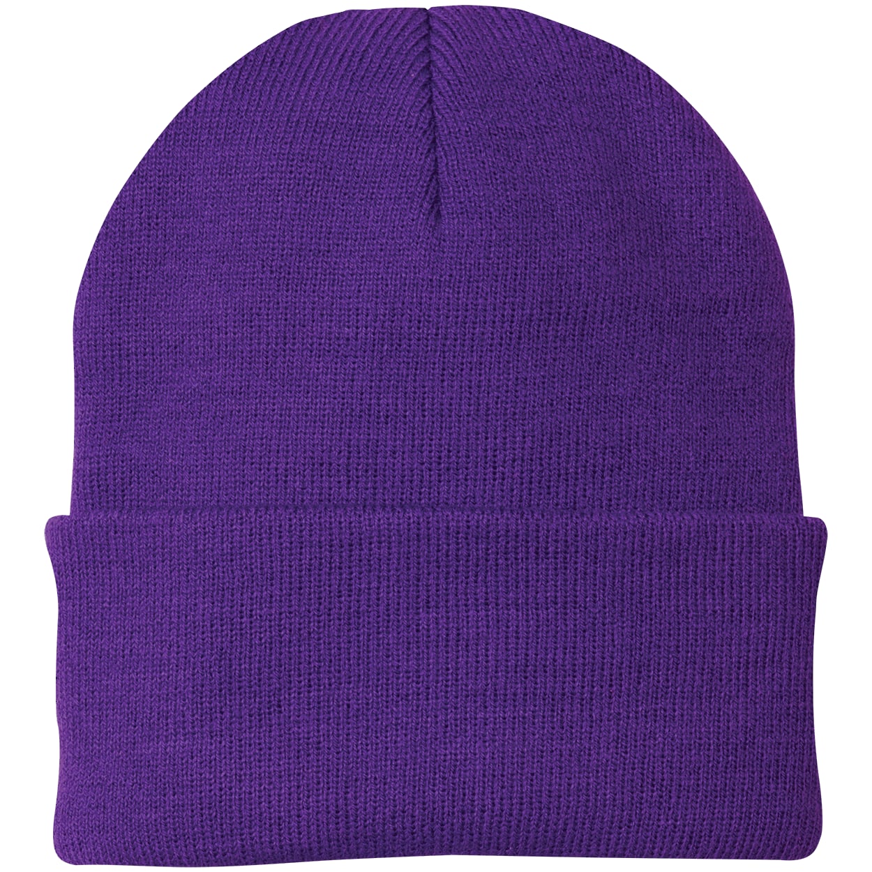 Custom Template - Athletic Purple CP90 Port & Company Knit Beanie