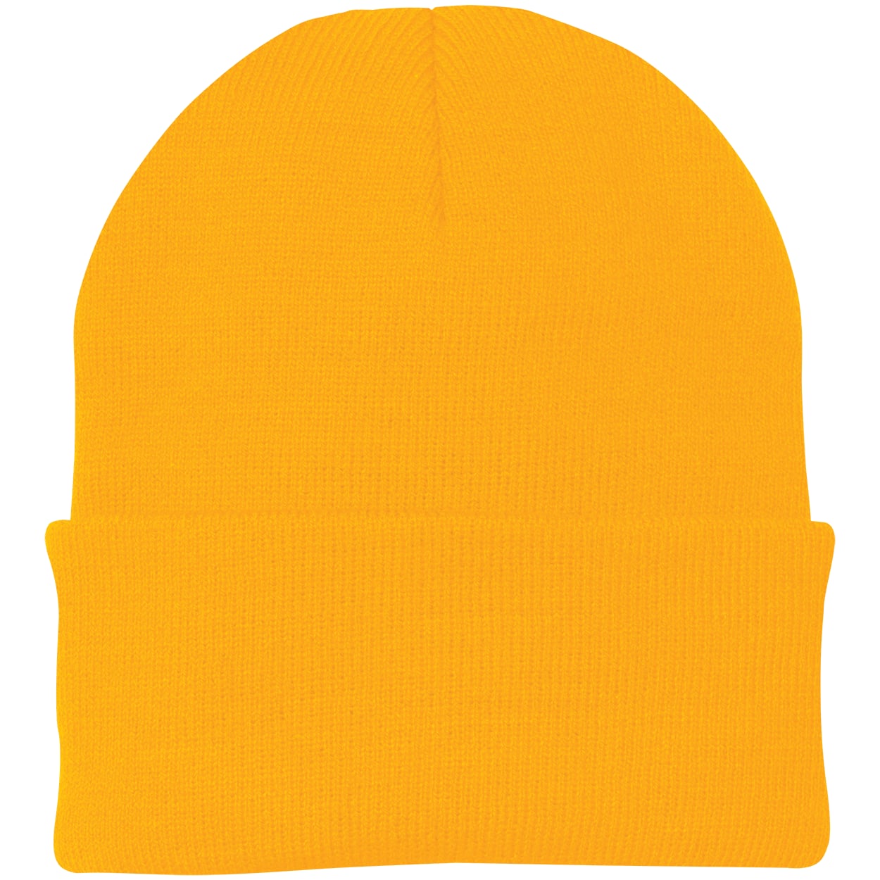 Custom Template - Athletic Gold CP90 Port & Company Knit Beanie