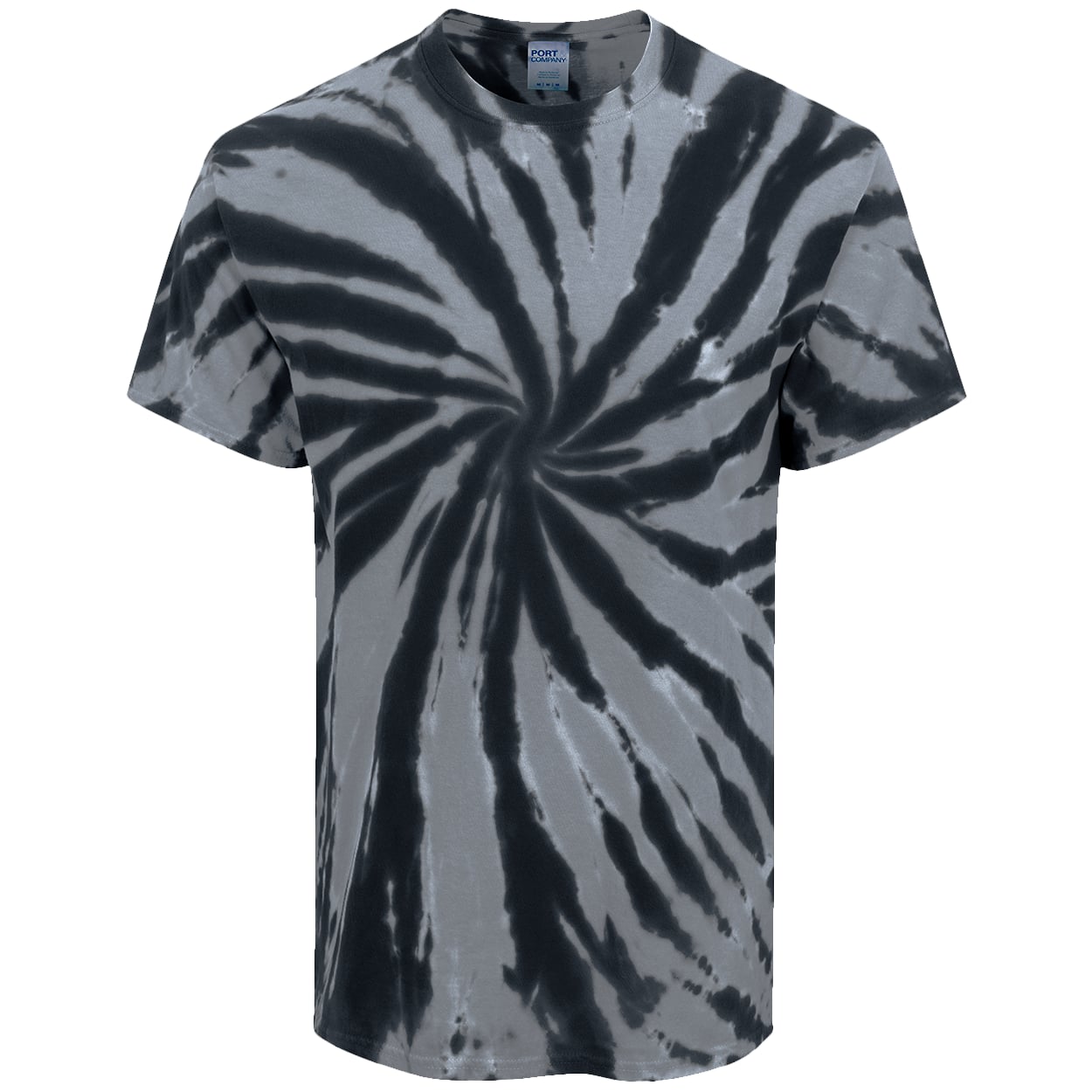 Custom Template - Black PC147 Port & Company Tie-Dye Tee