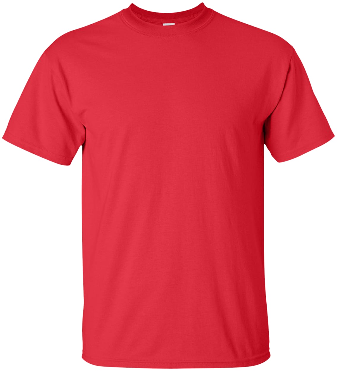 Custom Template - Red G200T Gildan Mens Tall Ultra Cotton Tee