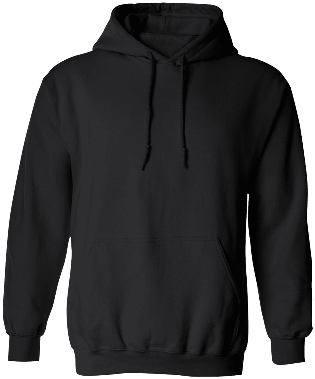Custom Template - Black G185 Gildan Pullover Hoodie
