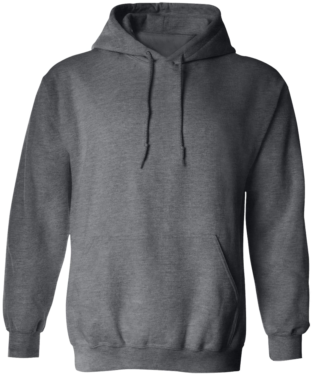 Custom Template - Dark Heather G185 Gildan Pullover Hoodie