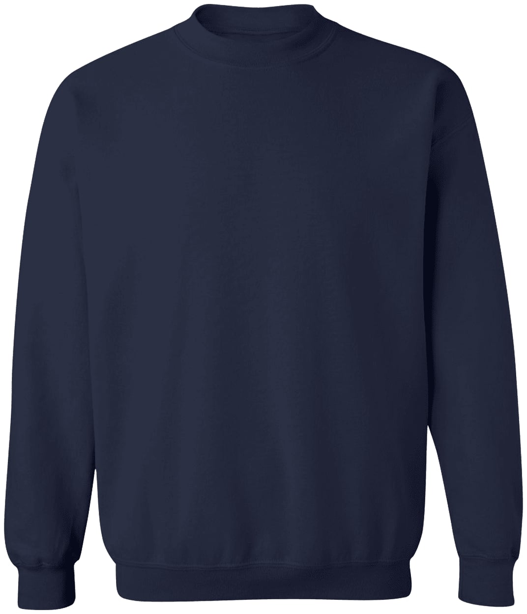 Custom Template - Navy G180 Gildan Crewneck Pullover Sweatshirt