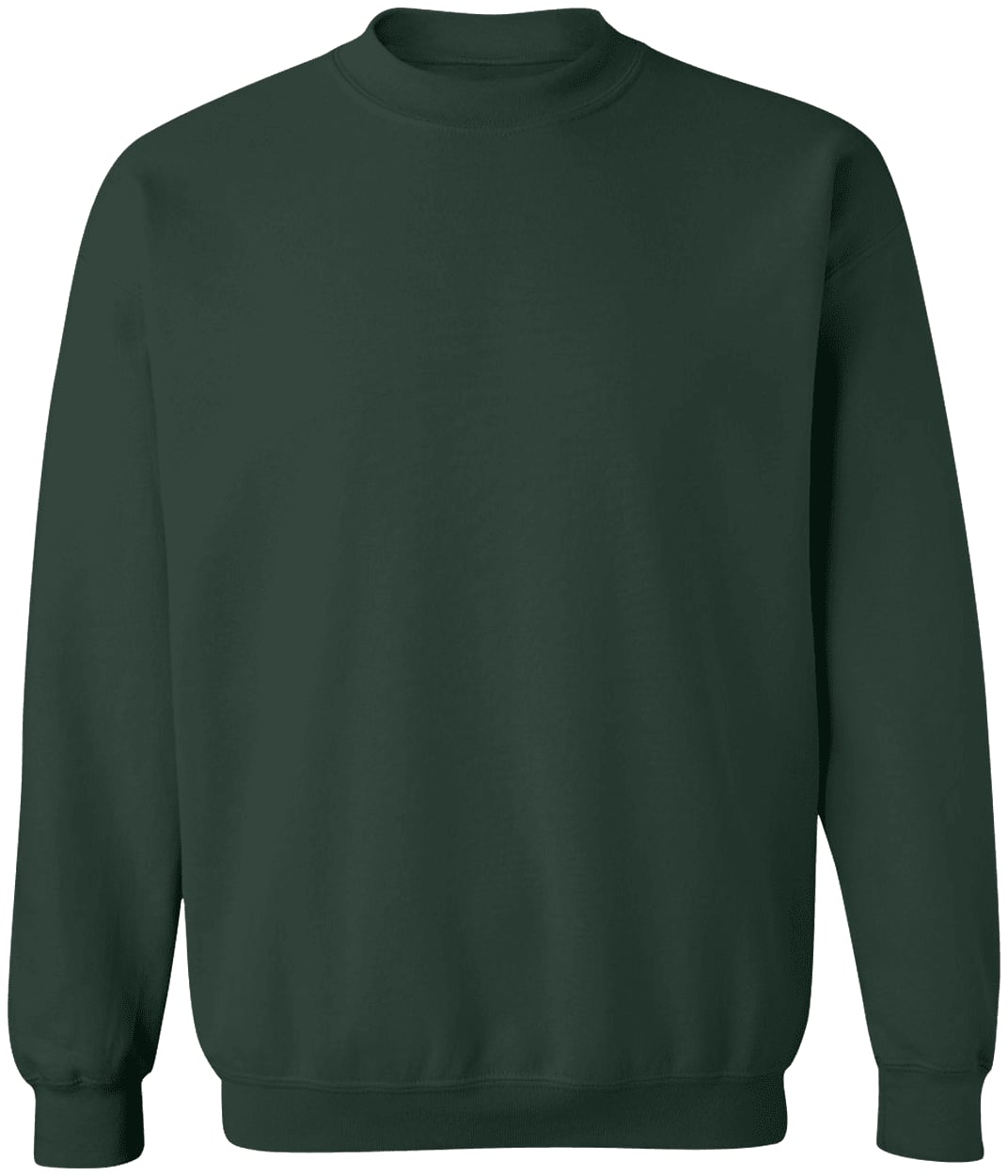 Custom Template - Forest Green G180 Gildan Crewneck Pullover Sweatshirt