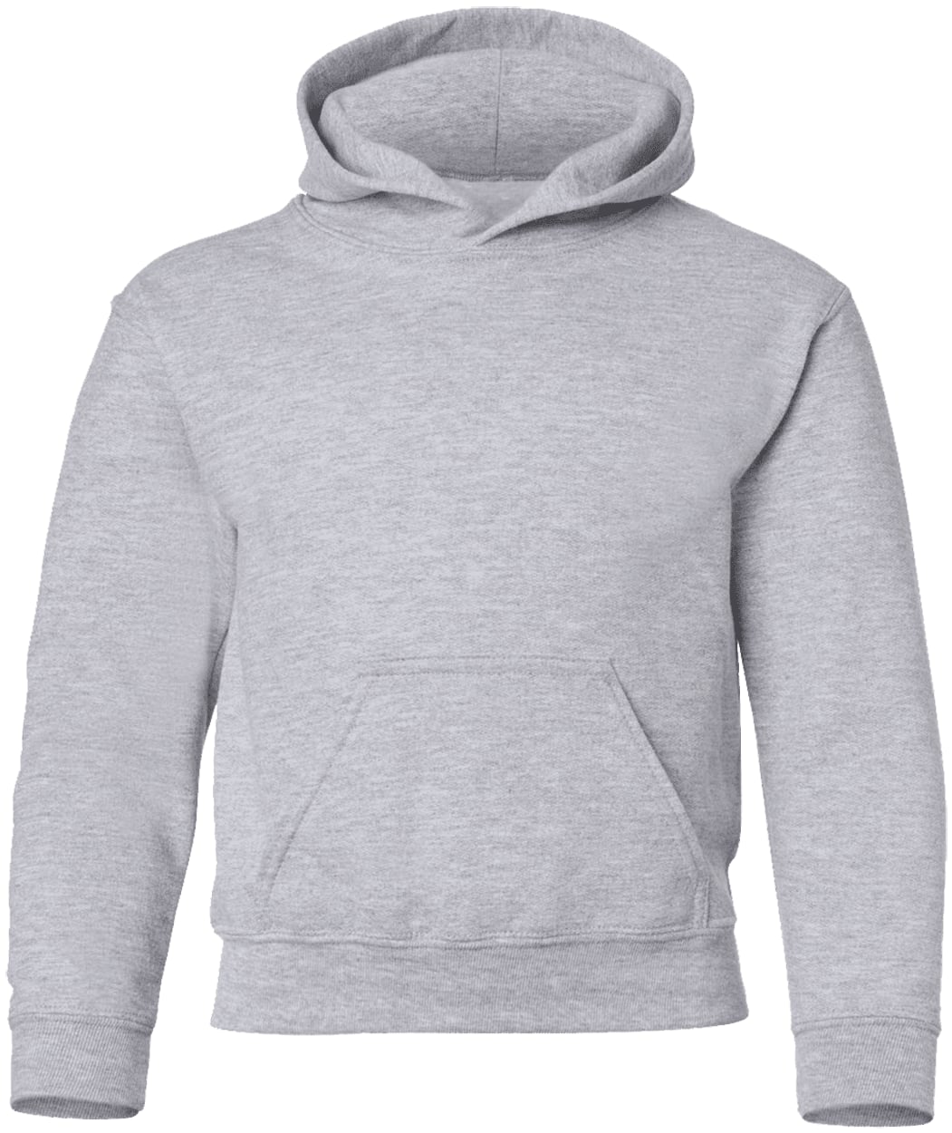 Custom Template - Sport Grey G185B Gildan Youth Pullover Hoodie