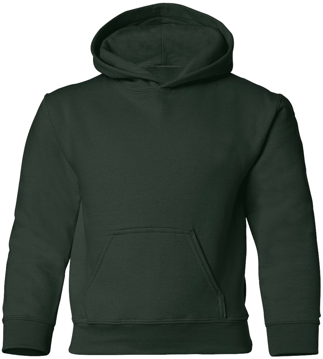 Custom Template - Forest Green G185B Gildan Youth Pullover Hoodie