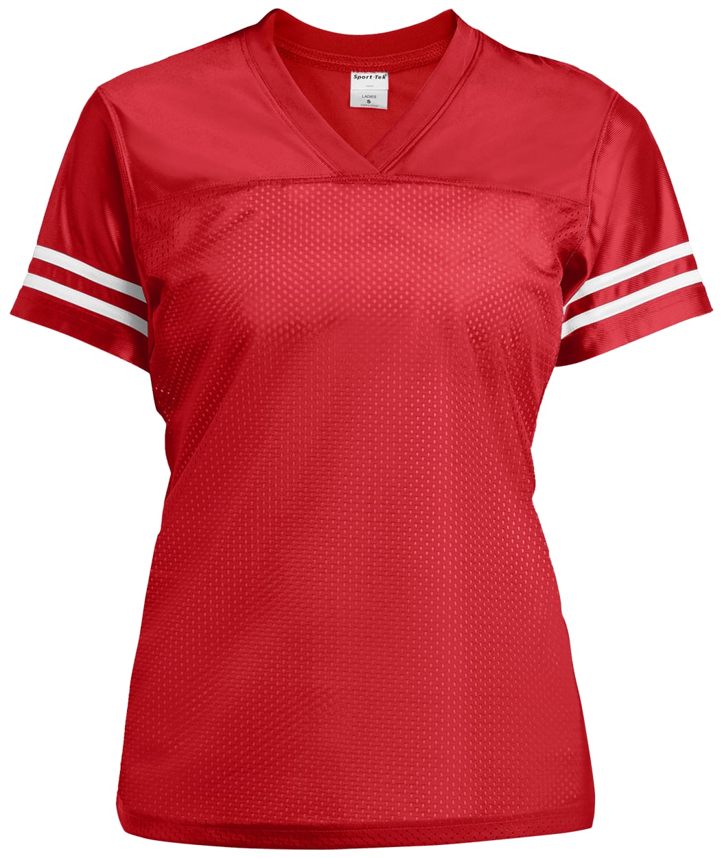 Custom Template - True Red/White LST307 Sport-Tek Ladies' Replica Jersey