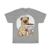 Coffee Pug - Unisex Heavy Cotton Tee