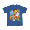 British Bulldog Dressed Up - Unisex Heavy Cotton Tee