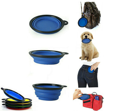 Folding Silicone Dog Bowl