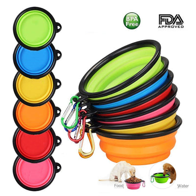 Folding Silicone Dog Bowl