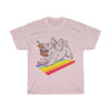 Pug Unicorn Playing - Unisex Heavy Cotton Tee