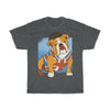British Bulldog Dressed Up - Unisex Heavy Cotton Tee