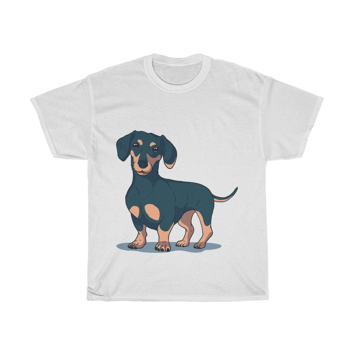 Cute Dachshund - Unisex Heavy Cotton Tee