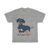Cute Dachshund - Unisex Heavy Cotton Tee