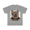 German Shepherd Funny Security - Unisex Heavy Cotton Tee