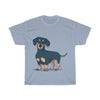 Cute Dachshund - Unisex Heavy Cotton Tee