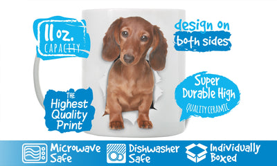 Adorable Dachshund Mug